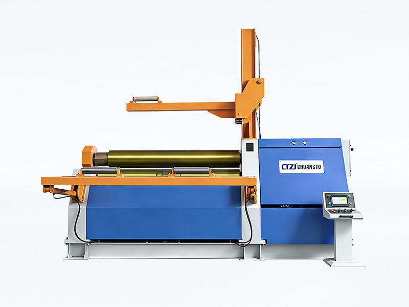 W12 CNC 4 Roller Plate Rolling Machine