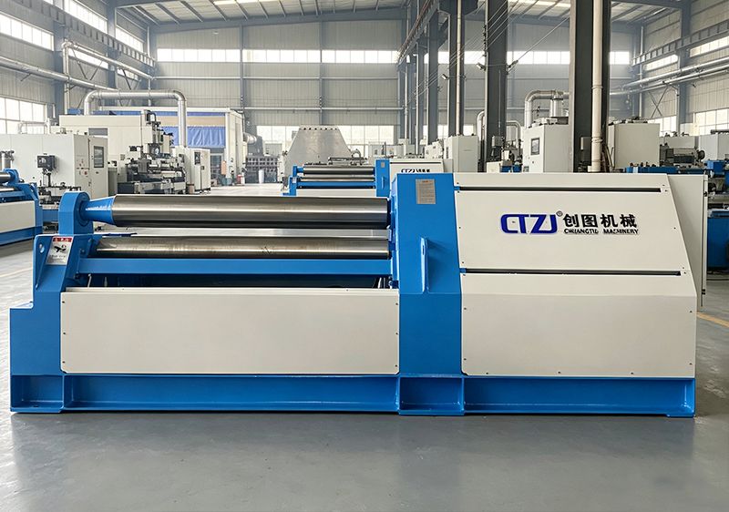 CNC 4 Roller Plate Rolling Machine