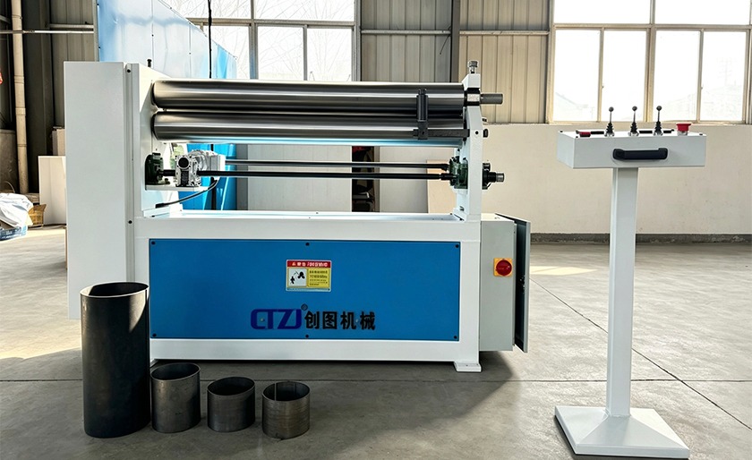 3-Roll Asymmetric Plate Rolling Machine